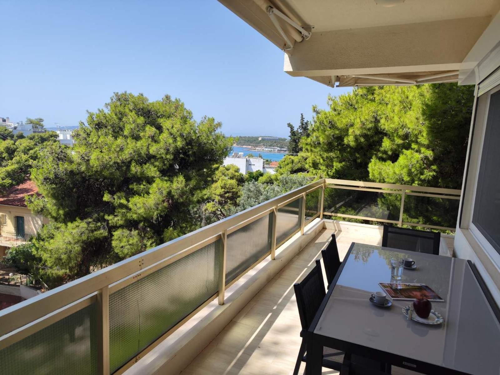 Relux Sea View 2 Bedroom Apartment By Blupine Athen Eksteriør bilde